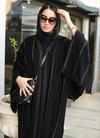 ملحفة خليجي حرير خروج حريمى كود 1487