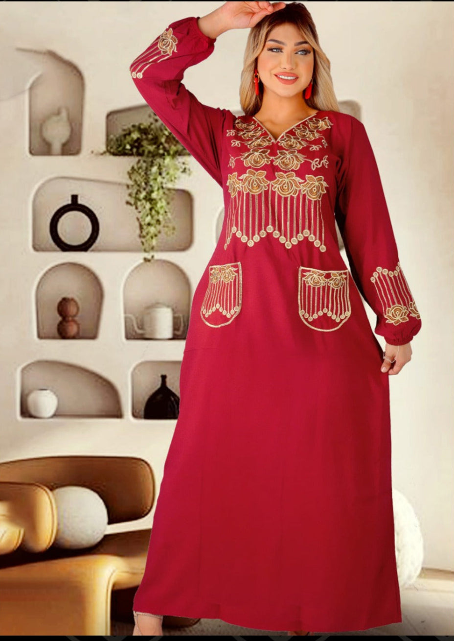 8098 عبايه استقبال قطن  كود