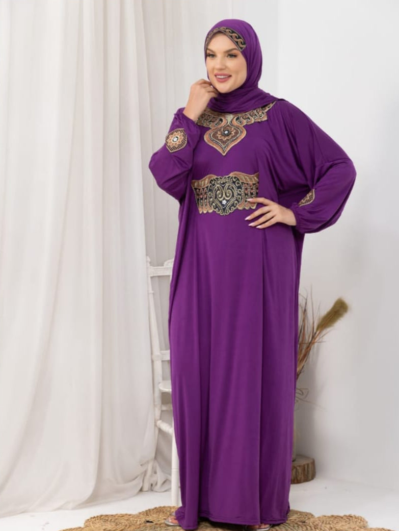 MISK اسدال قطن شعيرات مشجر كود  1051 من