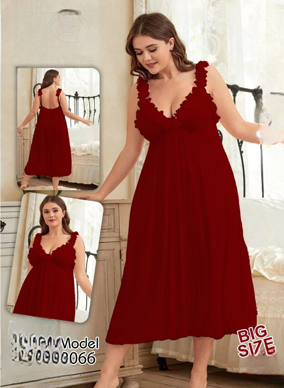 2066 لانجرى شيفون بيج سايز كود