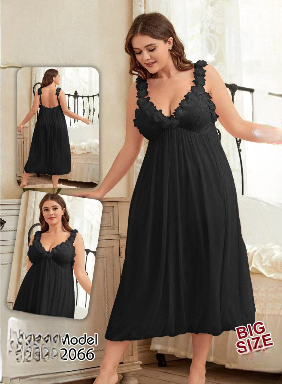 2066 لانجرى شيفون بيج سايز كود