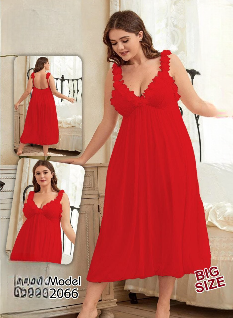 2066 لانجرى شيفون بيج سايز كود