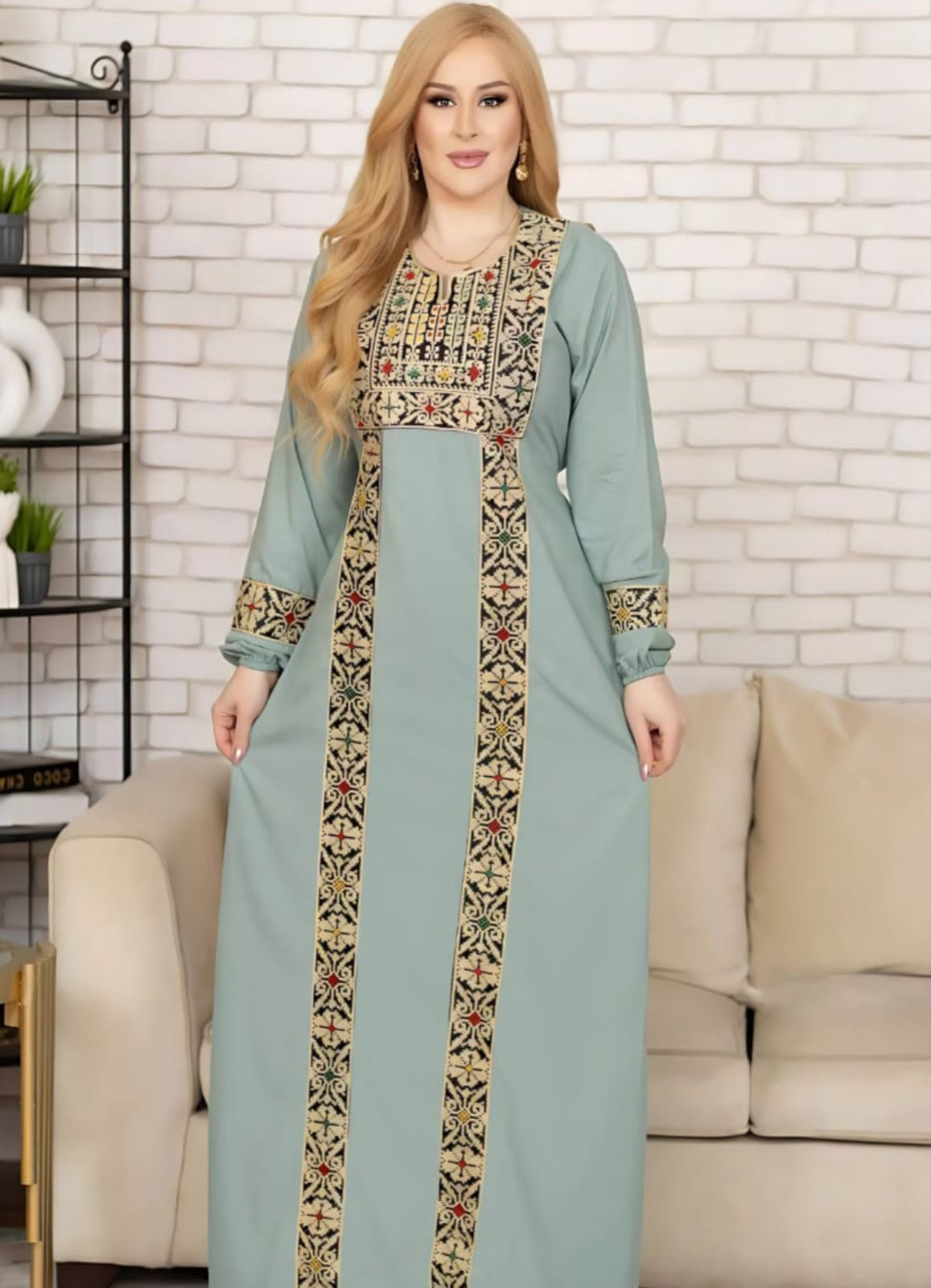 A1044 عبايه استقبال قطن  كود