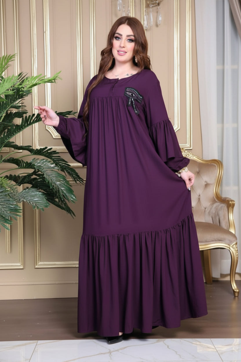 A1041 عبايه استقبال قطن  كود