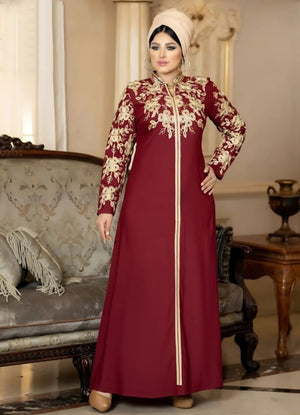 A1052 عبايه استقبال قطن  كود