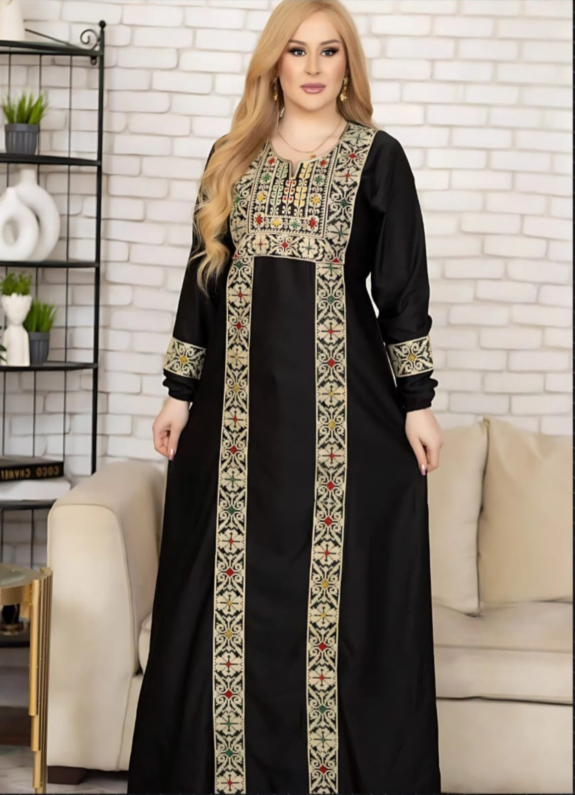 A1044 عبايه استقبال قطن  كود