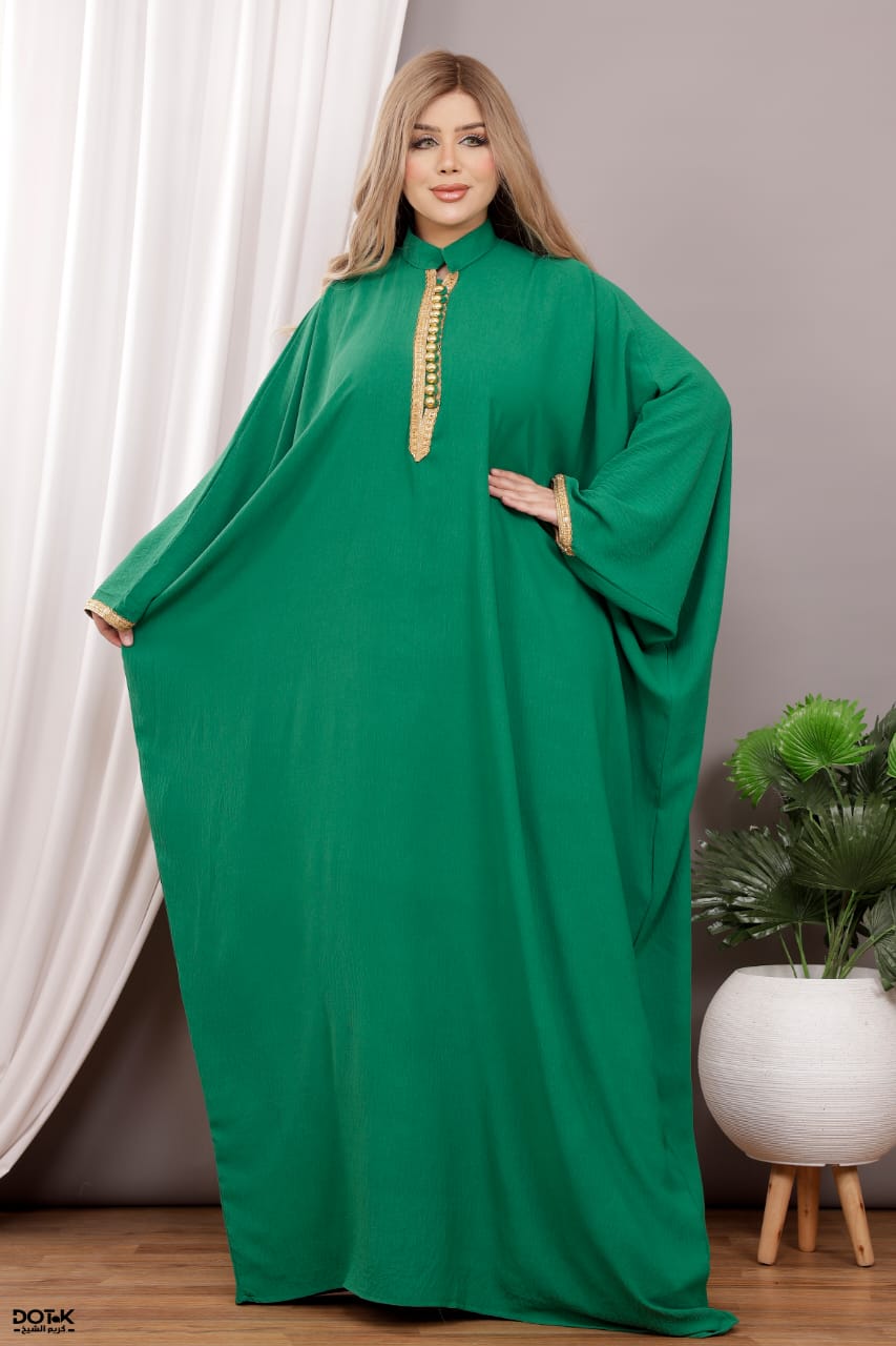 A1053 عبايه استقبال قطن  كود