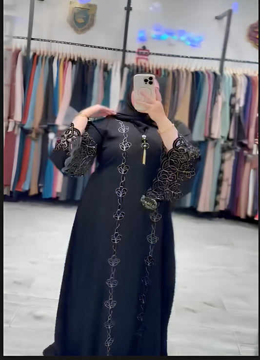 عباية خليجي حرير خروج حريمى كود 2020