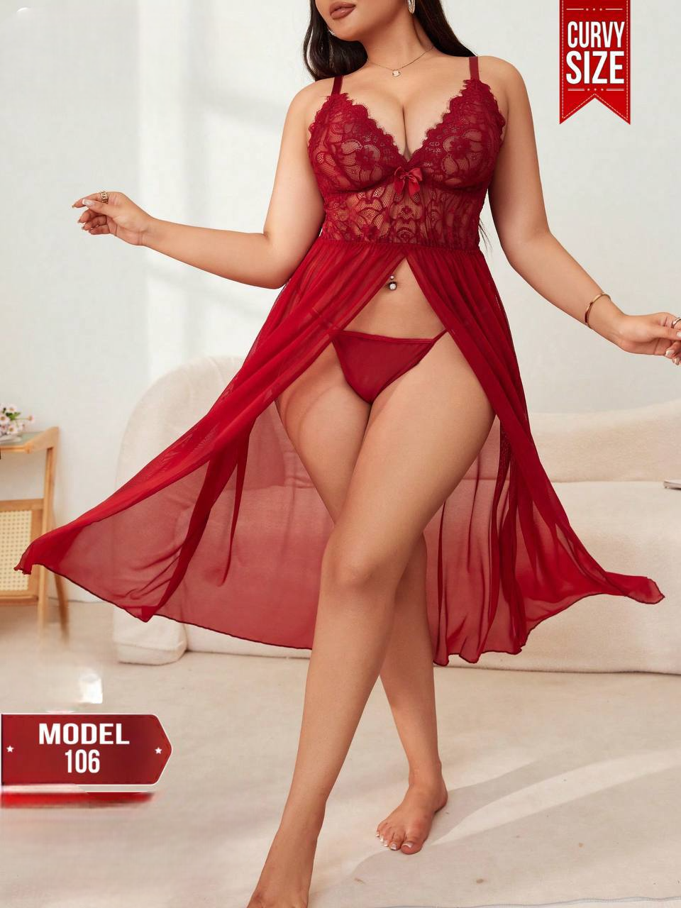 106  لانجرى شيفون بيج سايز كود