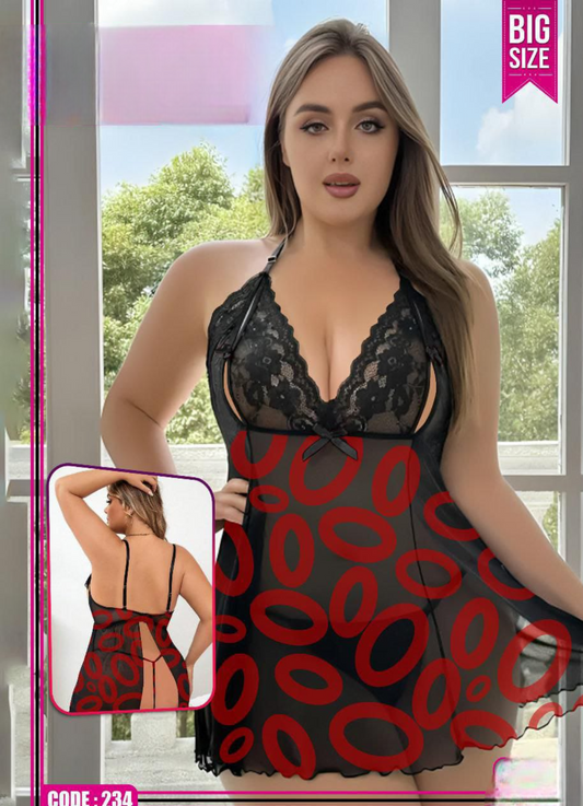 234 لانجرى شيفون بيج سايز كود