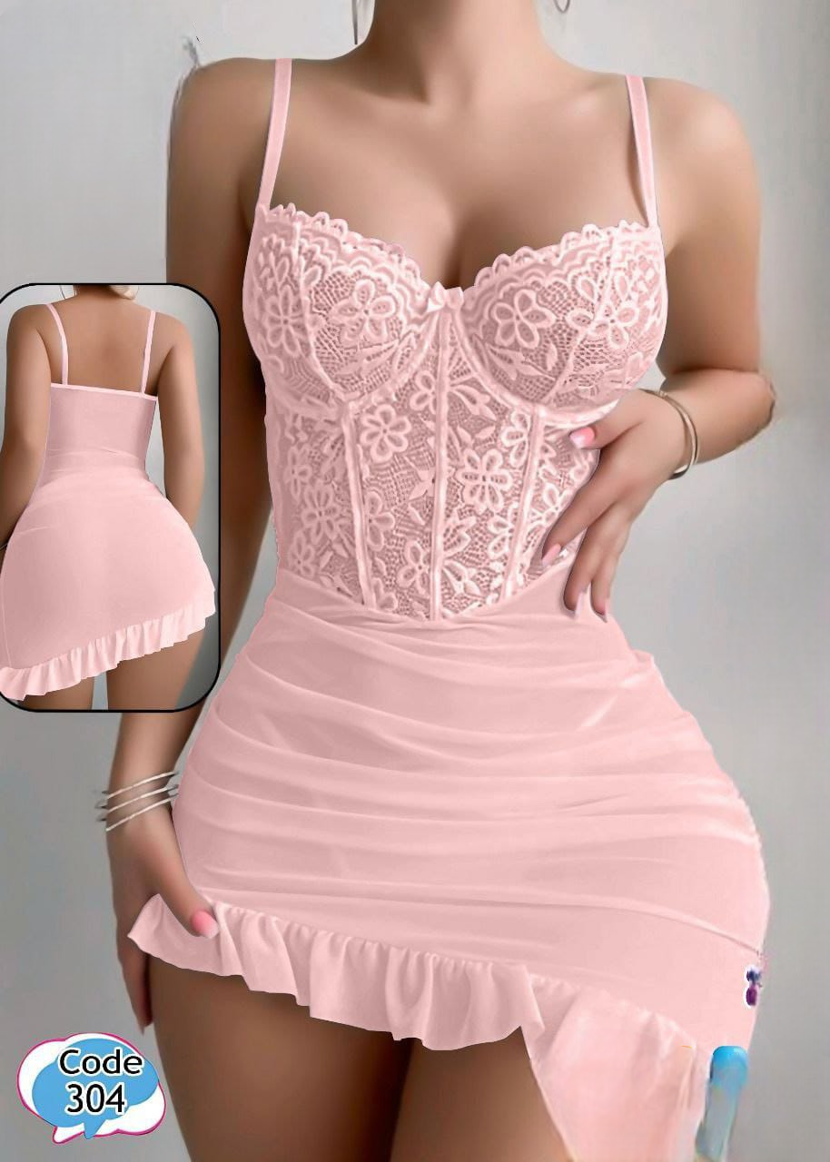 304 لانجرى شيفون فري سايز كود