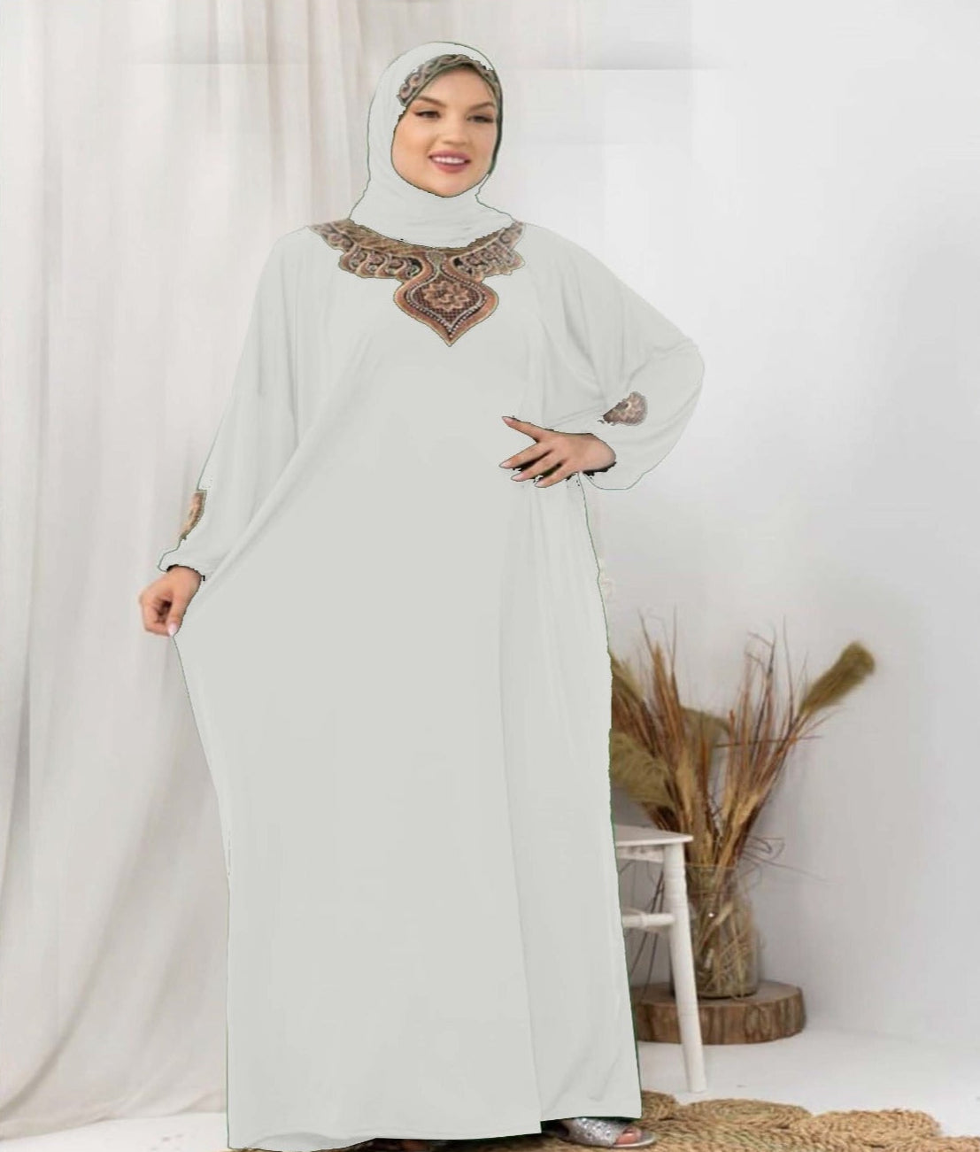 MISK اسدال قطن شعيرات مشجر كود  1051 من