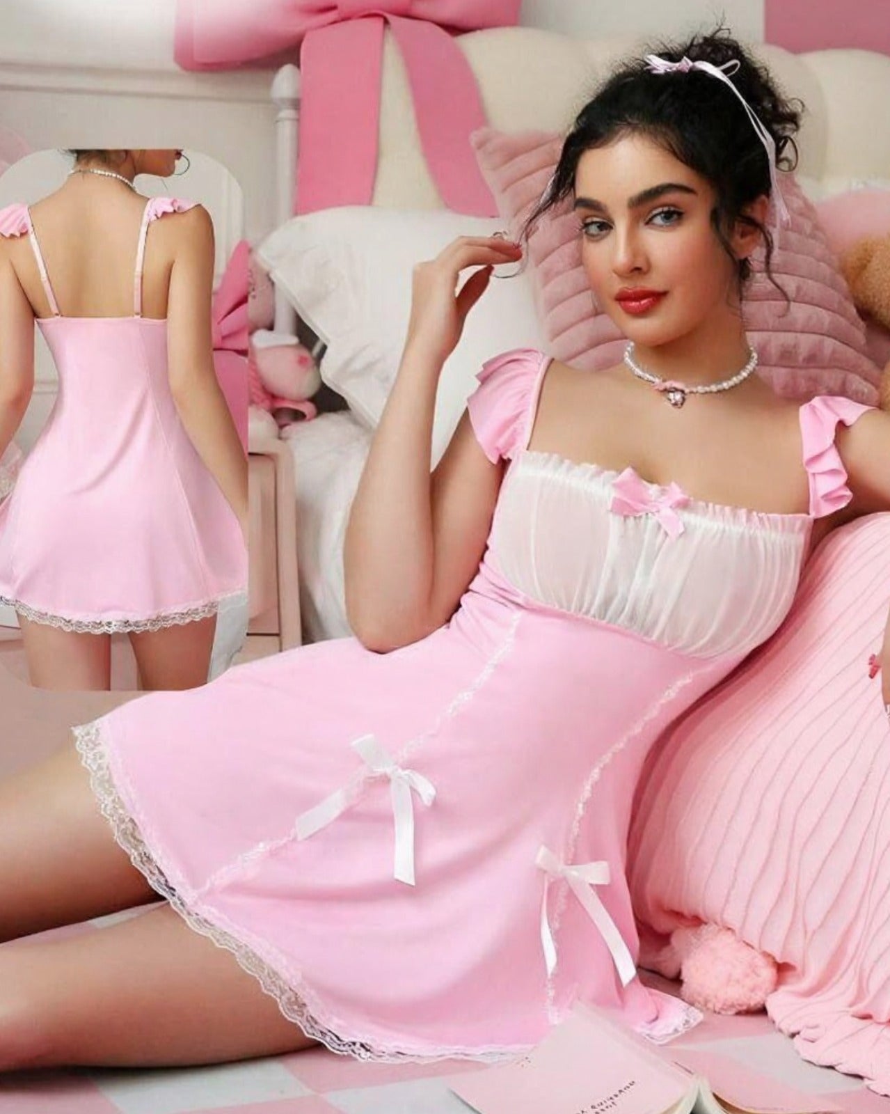 485  لانجرى شيفون فري سايز كود