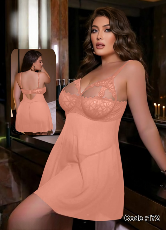 لانجرى شيفون فري سايز كود 172