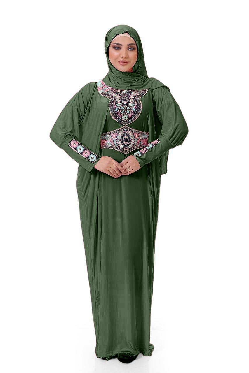 اسدال محجبات مطرز كود  80112