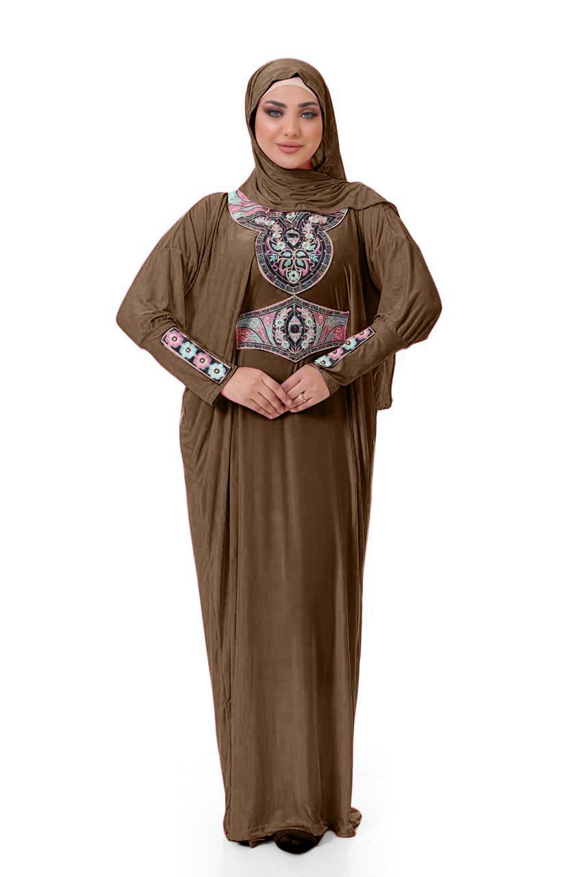 اسدال محجبات مطرز كود  80112