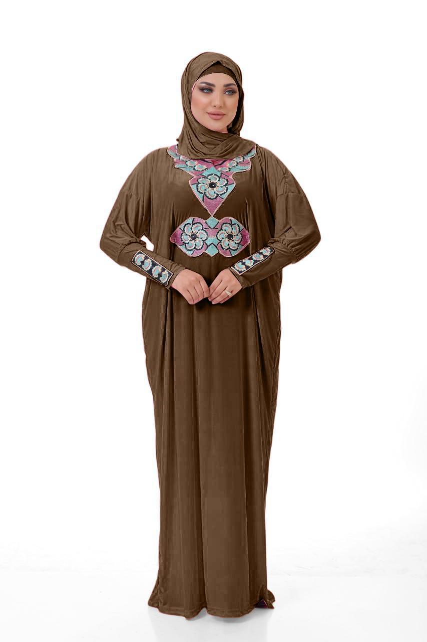 اسدال محجبات مطرز كود  80111