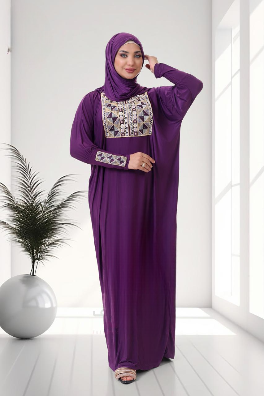 اسدال محجيات مطرز كود  80116