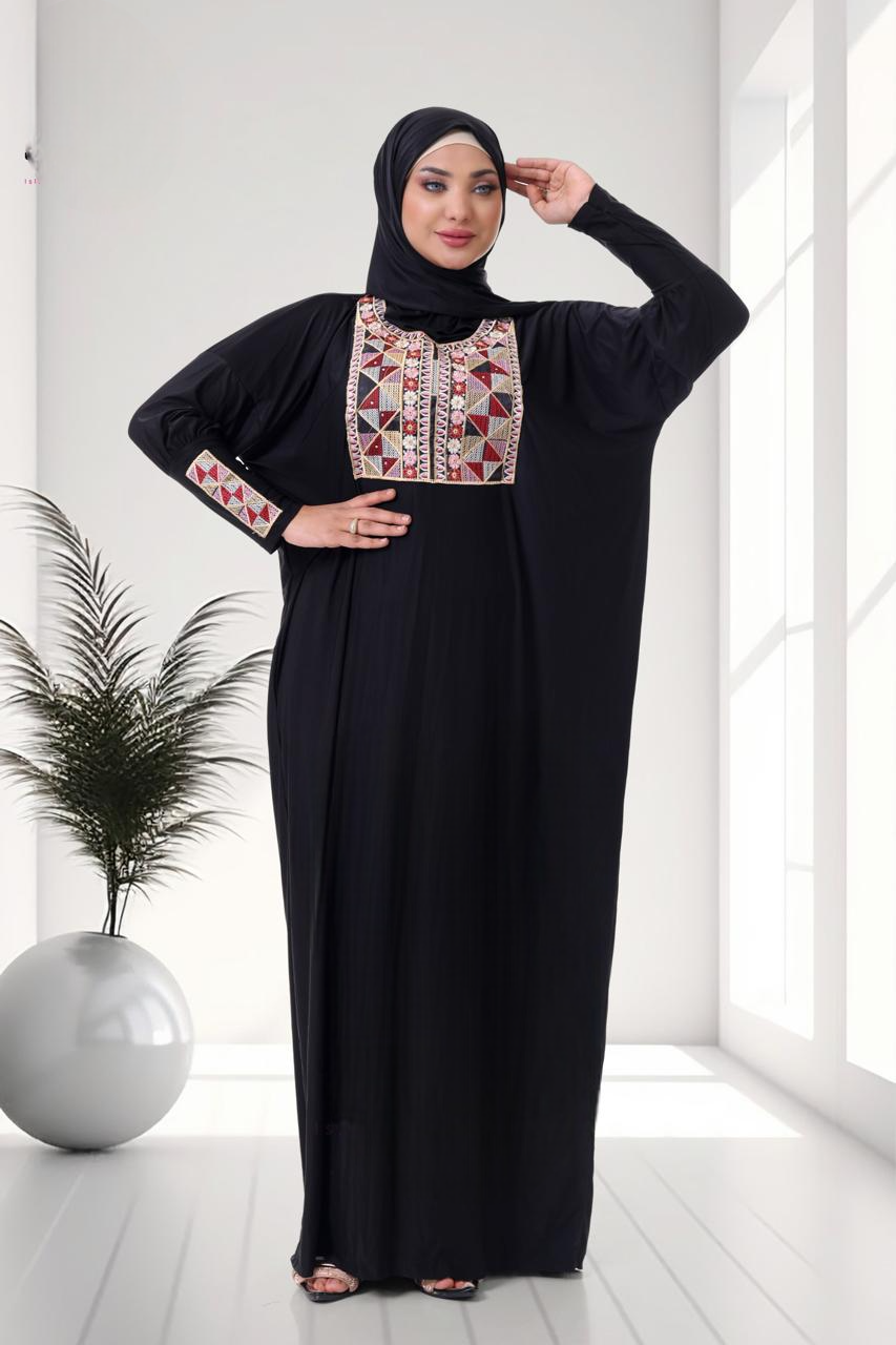 اسدال محجيات مطرز كود  80116