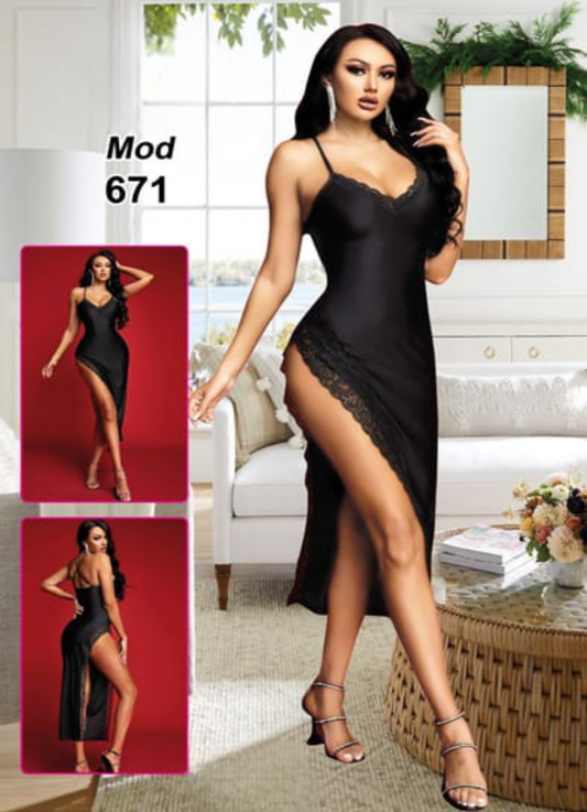 لانجرى شيفون فري سايز كود 671