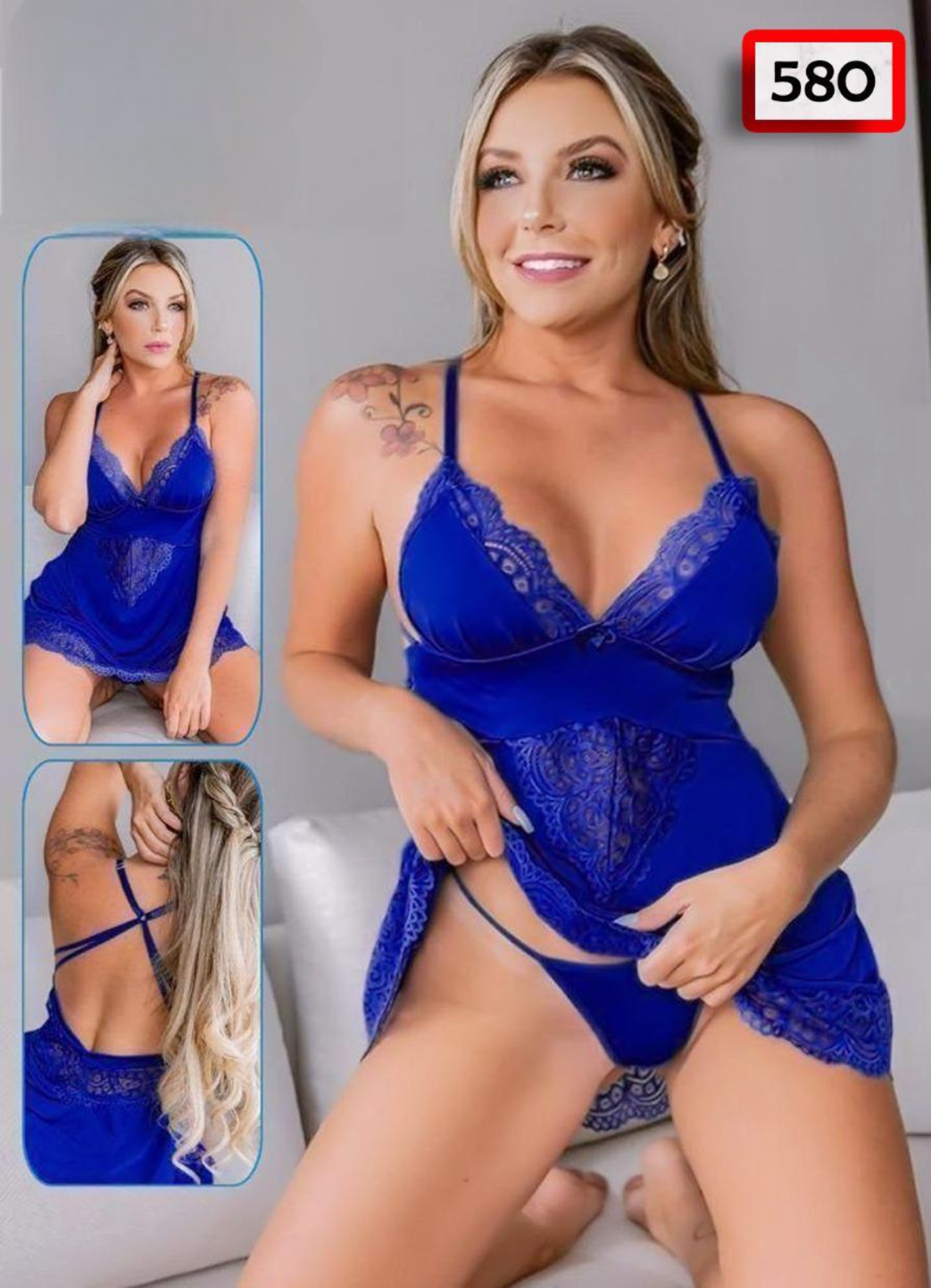 لانجرى شيفون فري سايز كود 580