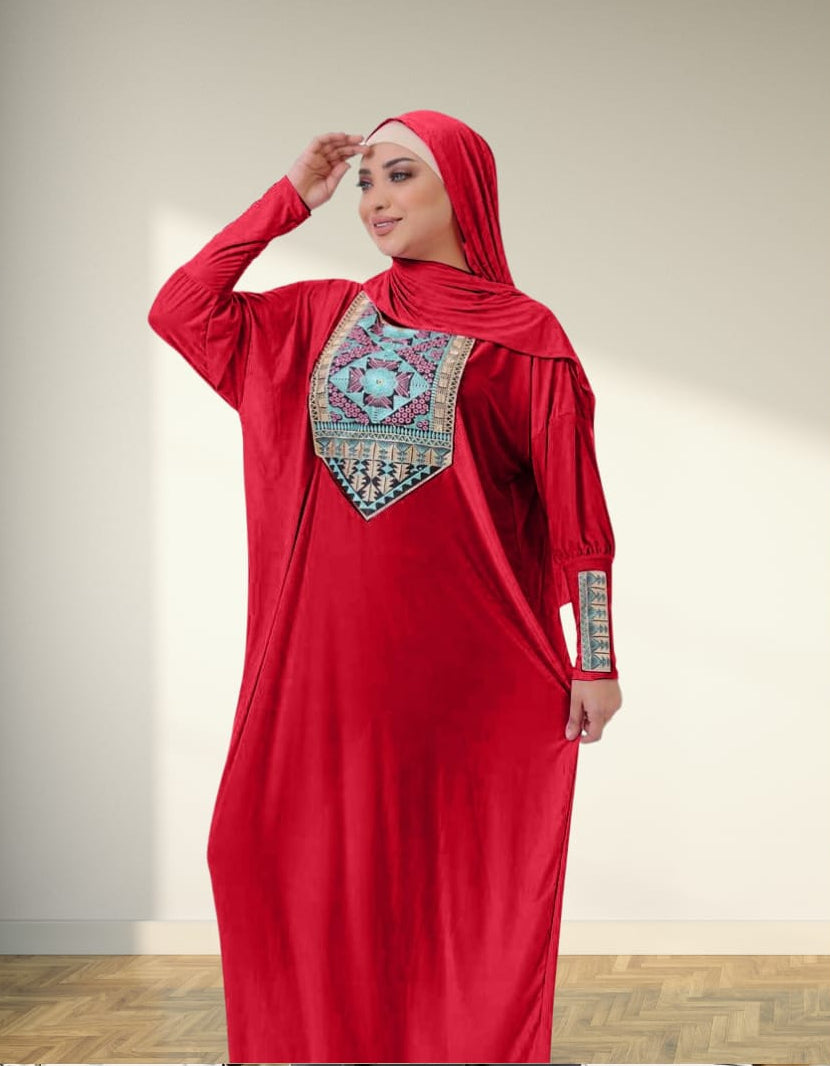 اسدال محجيات مطرز كود  80114