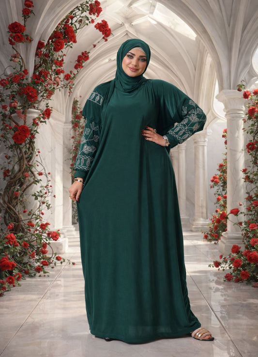 اسدال محجيات مطرز كود  80128