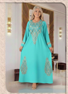 8056 عبايه استقبال قطن  كود