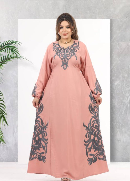 لون كشمير A103  عبايه منزلي كود