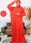 M S Y اسدال منقوش احمر 8014 من