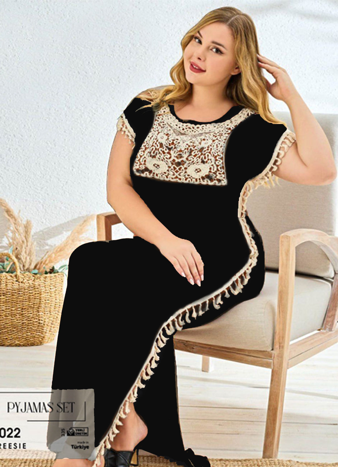 عبايه منزلي تركي صيفي 3022