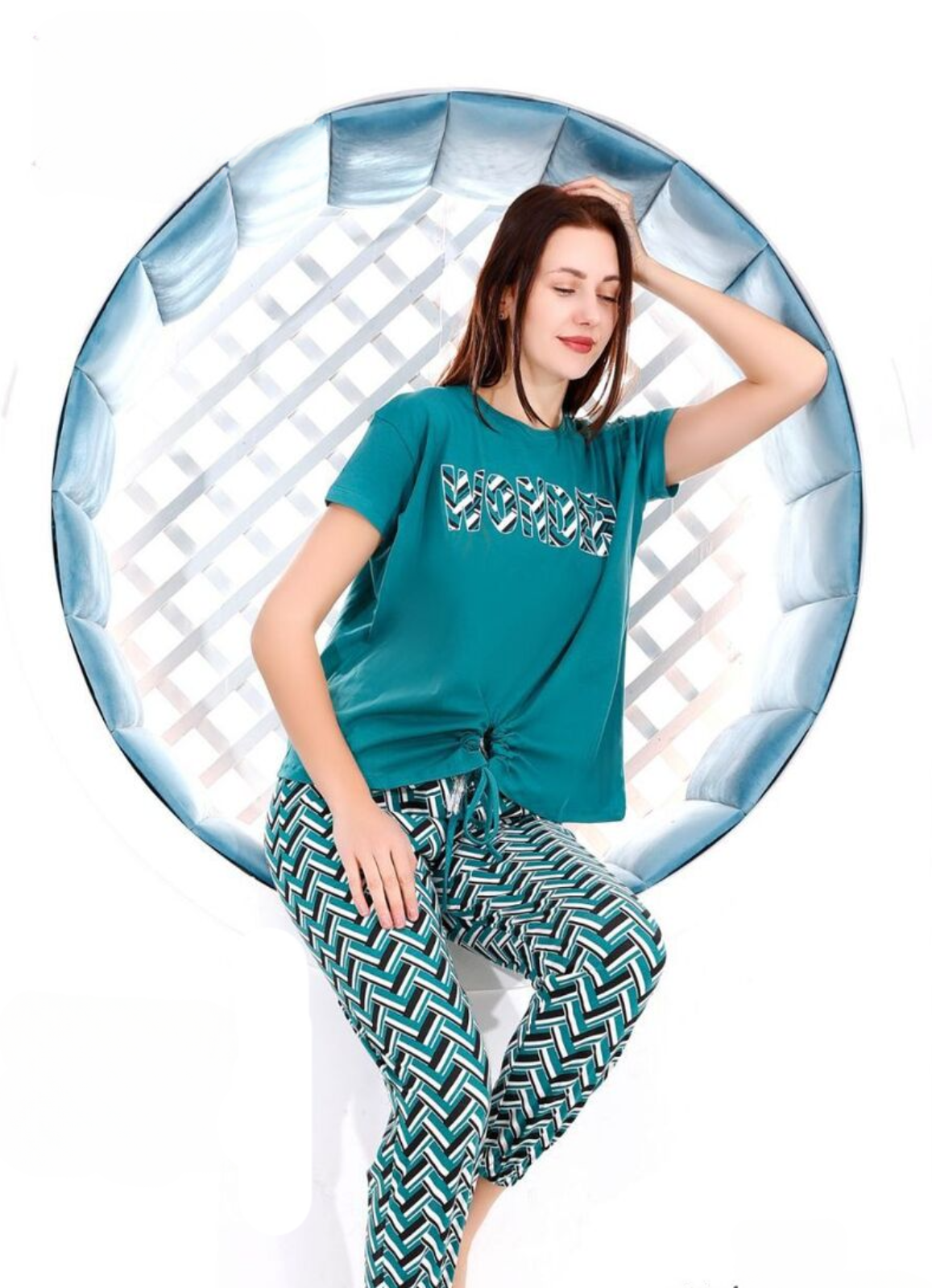 M S Y بيجامة قطن 2 قطعة 1019 من