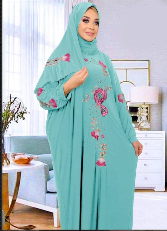 M S Y اسدال محجبات 2041 تركواز من