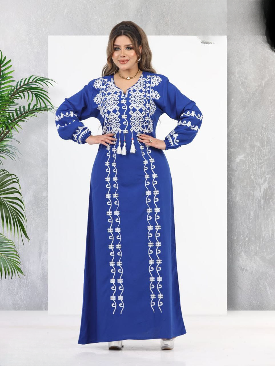 A1036 عبايه استقبال قطن  كود