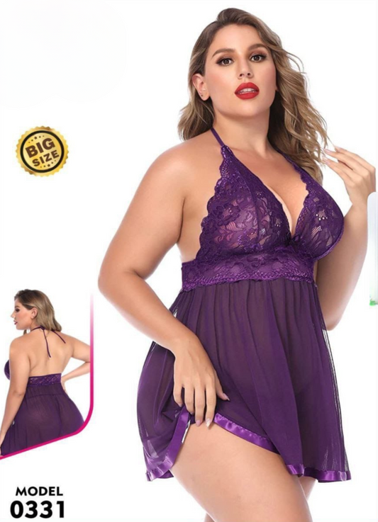 0331 لانجرى شيفون بيج سايز كود