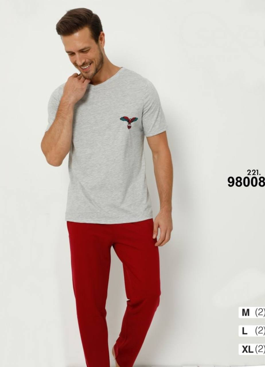 طقم تركي 2 قطعة رجالي 98008