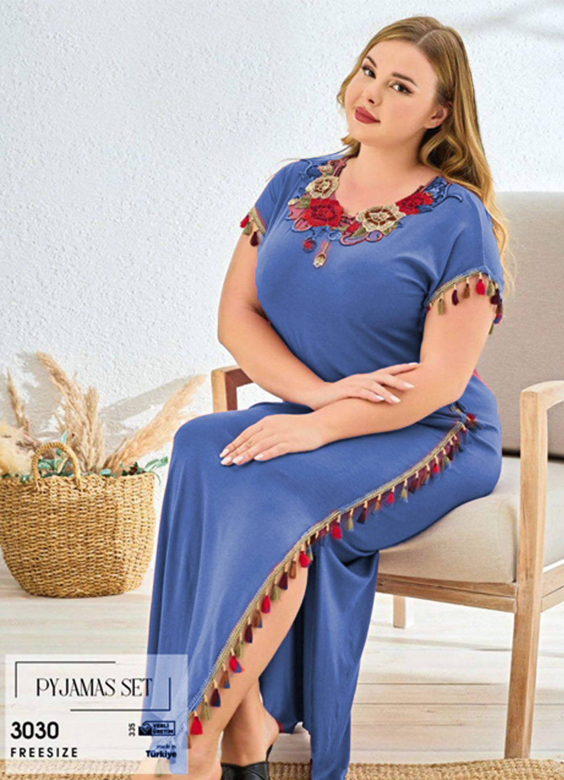 عبايه منزلي تركي صيفي 3029