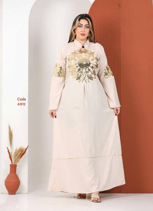 A1012 عبايه استقبال قطن  كود