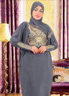 M S Y اسدال محجبات رمادي 8030 من