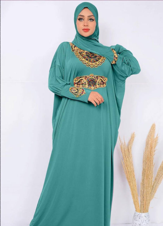 M S Y اسدال محجبات 2013 تركواز من
