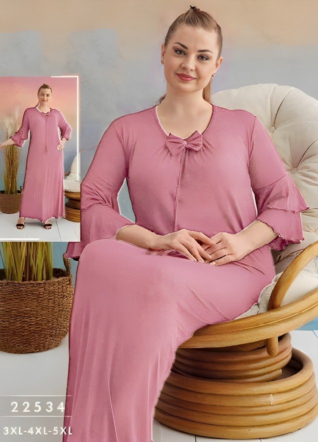 M S Y عبايه منزلي بيج سايز تركي صيفي 22534 من