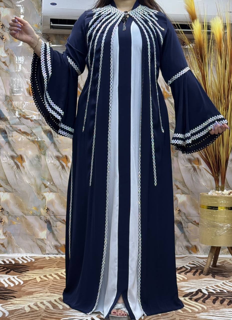 عبايه تيك توك اسود في الوان كود 2017