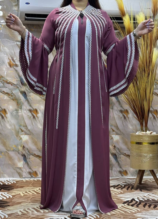 عبايه تيك توك اسود في الوان كود 2017