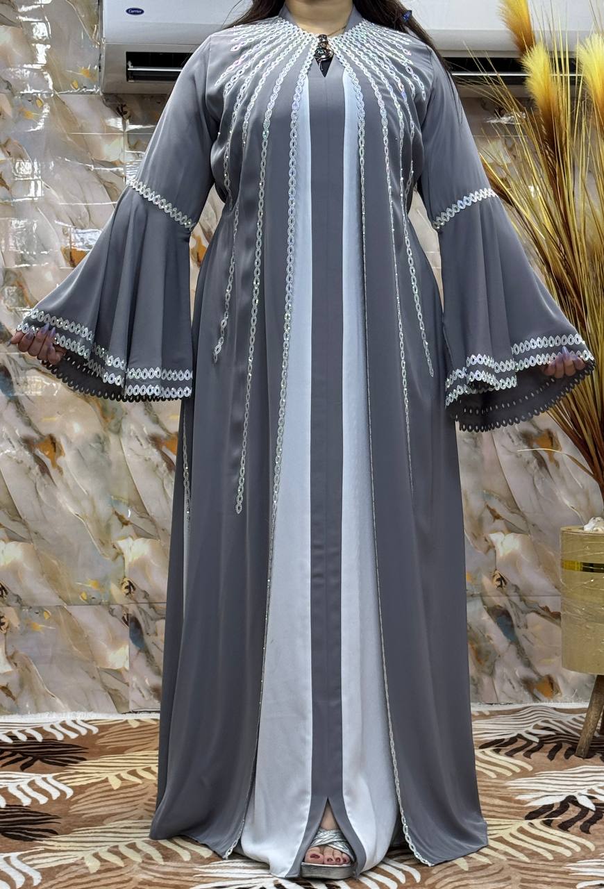 عبايه تيك توك اسود في الوان كود 2017