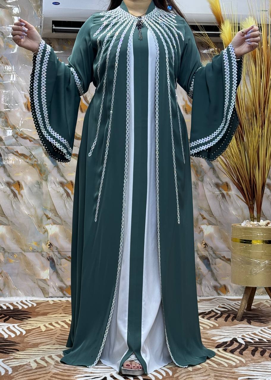 عبايه تيك توك اسود في الوان كود 2017