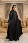 عباية خليجي حرير خروج حريمى كود 105