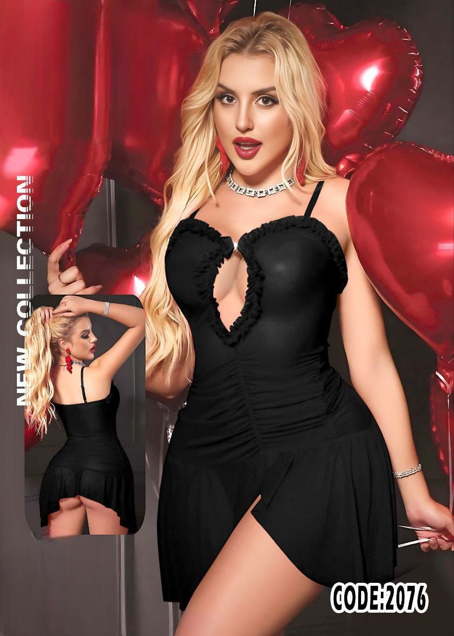 2076 لانجرى شيفون فري سايز كود