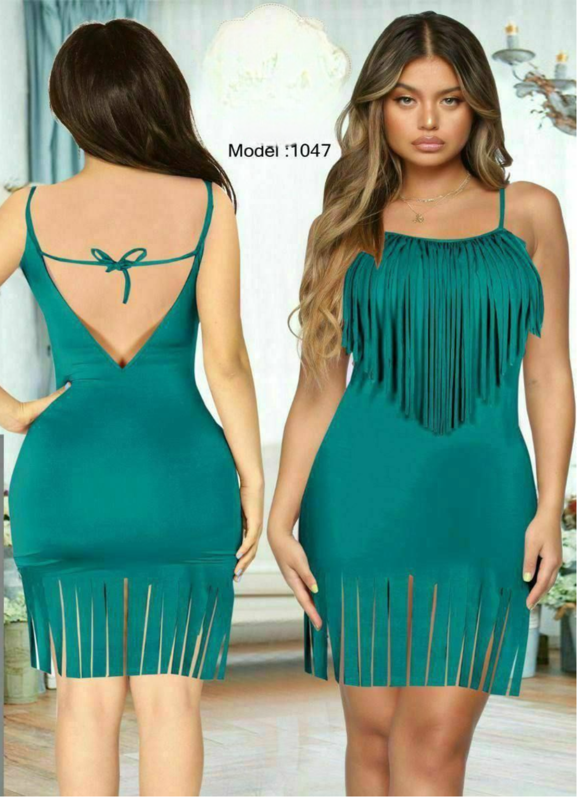 1047 لانجرى شيفون فري سايز كود