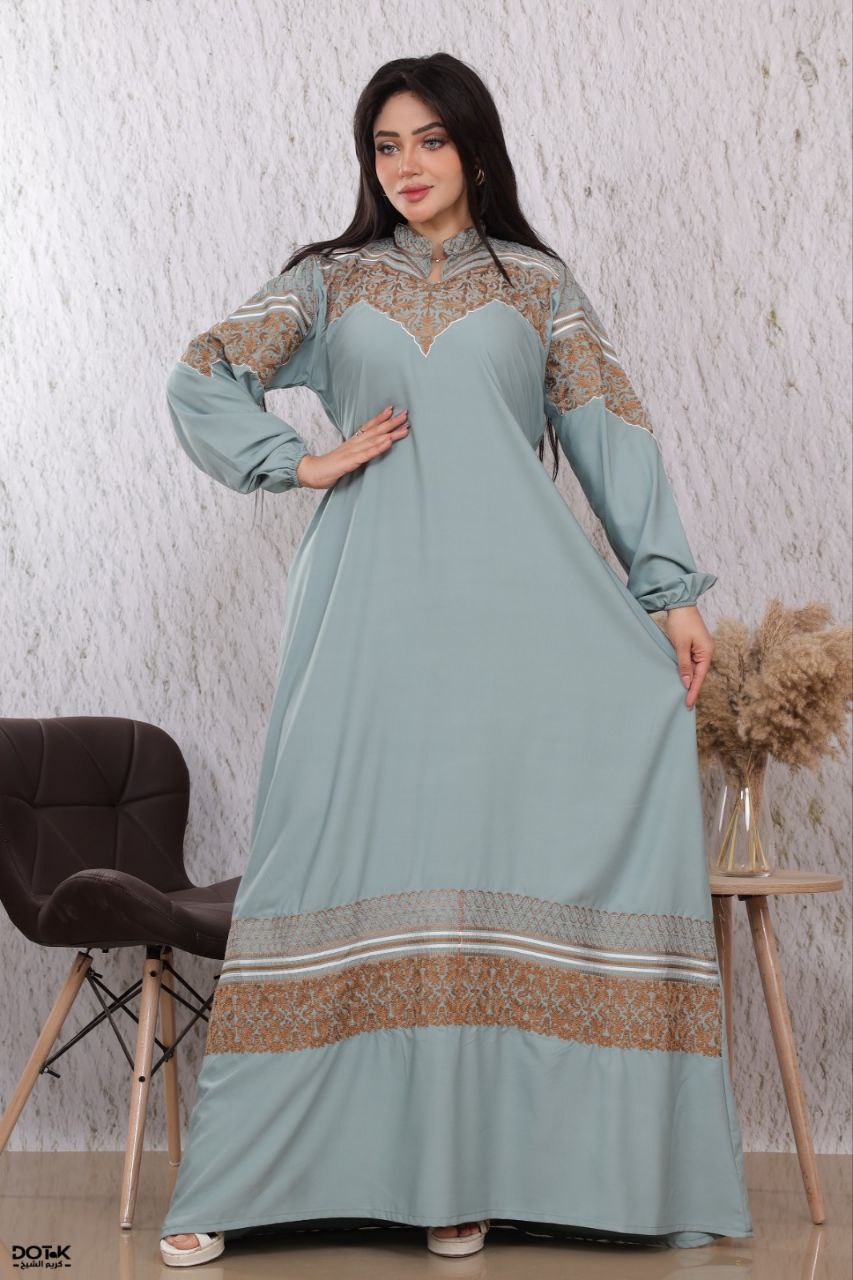 A1094 عباية استقبال قطن  كود