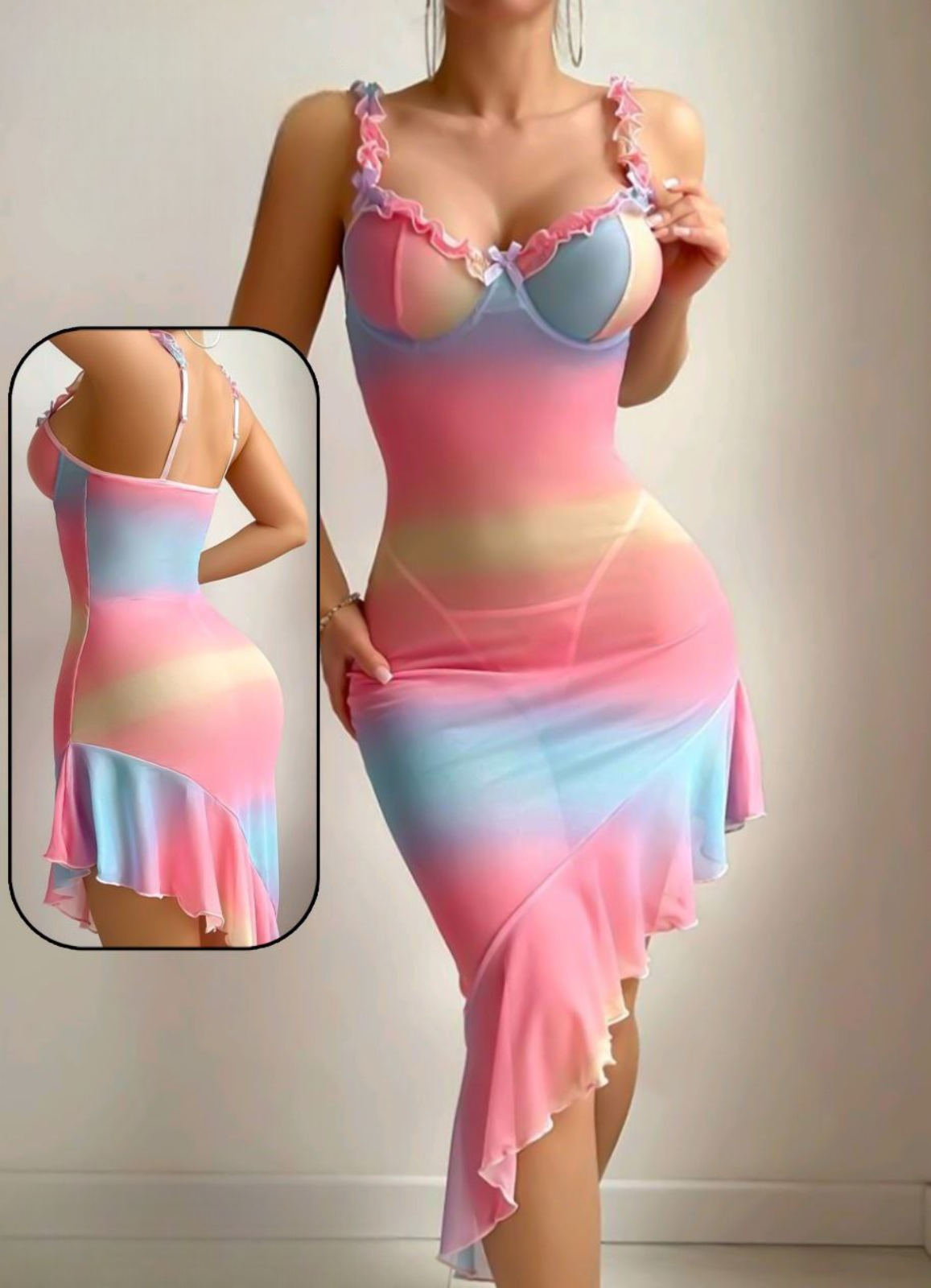 لانجرى شيفون فري سايز كود  926